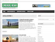 Tablet Screenshot of energie-news.net
